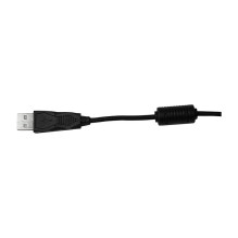 Mauspad Gaming LogiLink RGB Beleuchtung mit USB-A Anschluss Silikon 36x26cm Black