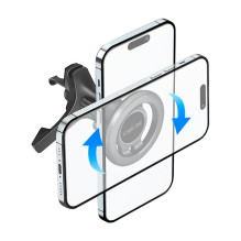 LogiLink Handyhalterung Auto Magnetisch Lüftung Schwarz