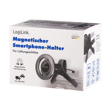 LogiLink Handyhalterung Auto Magnetisch Lüftung Schwarz