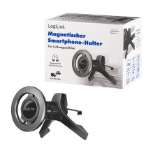 LogiLink Handyhalterung Auto Magnetisch Lüftung Schwarz