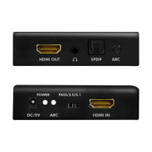 Logilink HDMI-Audio-Extraktor.2CH / 5.1CH.SPDIF.4K / 60Hz.schw.