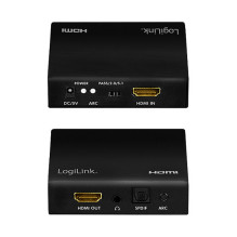 Logilink HDMI-Audio-Extraktor.2CH / 5.1CH.SPDIF.4K / 60Hz.schw.