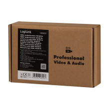 Logilink HDMI-Audio-Extraktor.2CH / 5.1CH.SPDIF.4K / 60Hz.schw.