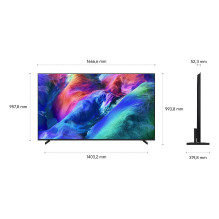 190,5 cm (75") 3840 x 2160 Pixel SAMSUNG GMR75R85HAUXZG 16:9 4K Ultra HD Micro RGB SmartTV HDMI USB-Hub VESA 400 x 