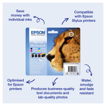Epson T071 Schwarz, Cyan, Magenta, Gelb 23.9ml