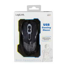 Logilink Mouse, Gaming, USB 6-button, 2400dpi Logilink Mouse, Gaming, USB 6-button, 2400dpi
