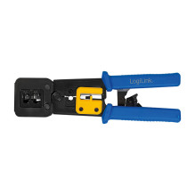 Crimping Tool Dual Modular 8 / 6P + Pass Through (EZ), with cutter