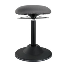 Height adjustable wobble stool