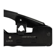 Crimping Tool Modular Cat5e / Cat6 / Cat6A / RJ12 Crimping Tool Modular Cat5e / Cat6 / Cat6A / RJ12