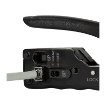 Crimping Tool Modular Cat5e / Cat6 / Cat6A / RJ12 Crimping Tool Modular Cat5e / Cat6 / Cat6A / RJ12