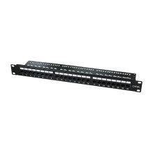 Logilink Cat.6A Patch Panel 24-Port UTP, 1U, 90° IDC Logilink Cat.6A Patch Panel 24-Port UTP, 1U, 90° IDC