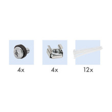 Logilink Cat.6A Patch Panel 24-Port UTP, 1U, 90° IDC Logilink Cat.6A Patch Panel 24-Port UTP, 1U, 90° IDC