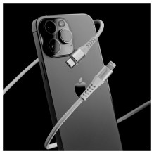 Intenso USB kabelis C315L Nailonas 1,5m weiß, USB-C ir Lightning Anschluss, unterstützt Schnelladen (PD) bis 60W Intenso USB kabelis C315L Nailonas 1,5m weiß, USB-C ir Lightning Anschluss, unterstützt Schnelladen (PD) bis 60W