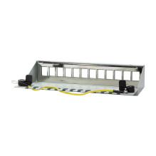 Logilink „Keystone“ darbalaukio / paviršinio montavimo plokštė 12 „Keystone“ modulių Logilink „Keystone“ darbalaukio / paviršinio montavimo plokštė 12 „Keystone“ modulių