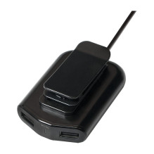 Logilink USB Car Charger, 2+2 Port, 24W, black