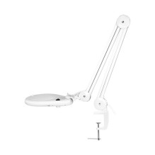 Magnifying lamp, clamp mount, 5 diopter, 56 LED (9W) Magnifying lamp, clamp mount, 5 diopter, 56 LED (9W)