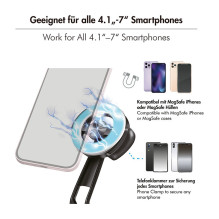 Logilink Wireless Tripod "Selfie Stick", magnetic, black Logilink Wireless Tripod "Selfie Stick", magnetic, black
