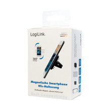 Logilink Smartphone airvent car holder, magnetic