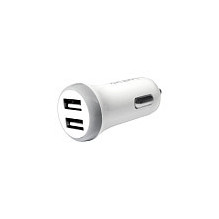 Logilink USB-A įkrovimo rinkinys, 10,5 W / 10 W, 2-port, 2x USB-A, baltas