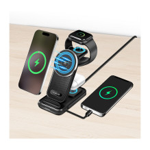Logilink Wireless Table Charger, 4 in 1, 15W