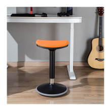 Ergonomiška, reguliuojamo aukščio, svyruojanti taburetė, oranžinė Ergonomiška, reguliuojamo aukščio, svyruojanti taburetė, oranžinė