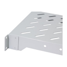 Logilink 10" cantilever shelf 200 mm, 1U, grey Logilink 10" cantilever shelf 200 mm, 1U, grey