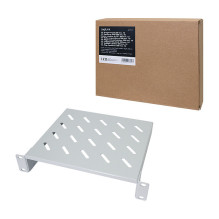 Logilink 10" cantilever shelf 200 mm, 1U, grey Logilink 10" cantilever shelf 200 mm, 1U, grey