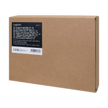 Logilink 10" cantilever shelf 200 mm, 1U, grey Logilink 10" cantilever shelf 200 mm, 1U, grey
