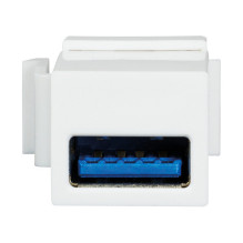 Keystone Verbinder USB 3.0-A F / F, white LogiLink