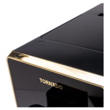 Tornado Kaffeevollautomat TCM-9008A-GS Gold auf Schwarz Tornado Kaffeevollautomat TCM-9008A-GS Gold auf Schwarz