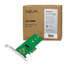 LogiLink PC0084, PCIe, M.2, PCIe 3.0, 20 mm, 145 mm, 120 mm LogiLink PC0084, PCIe, M.2, PCIe 3.0, 20 mm, 145 mm, 120 mm