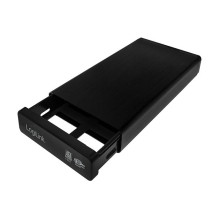 3,5" išorinis. Pridedamas USB 3.0 / SATA, juodas, ALU 3,5" išorinis. Pridedamas USB 3.0 / SATA, juodas, ALU