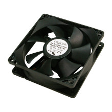Fan 80x80x25, black,
