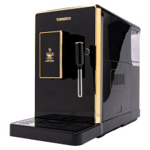 Tornado Kaffeevollautomat TCM-9008A-GS Gold auf Schwarz Tornado Kaffeevollautomat TCM-9008A-GS Gold auf Schwarz