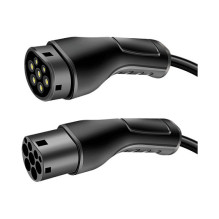 LogiLink Elektroauto Ladekabel / electric car charging cable Typ 2 Spiral 11kW 3P 20A 5m Black + Tasche LogiLink Elektroauto Ladekabel / electric car charging cable Typ 2 Spiral 11kW 3P 20A 5m Black + Tasche