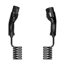 LogiLink Elektroauto Ladekabel / electric car charging cable Typ 2 Spiral 11kW 3P 20A 5m Black + Tasche LogiLink Elektroauto Ladekabel / electric car charging cable Typ 2 Spiral 11kW 3P 20A 5m Black + Tasche