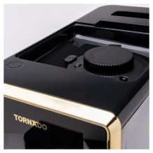 Tornado Kaffeevollautomat TCM-9008A-GS Gold auf Schwarz Tornado Kaffeevollautomat TCM-9008A-GS Gold auf Schwarz