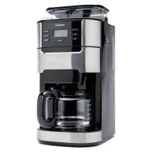 Tornado Filterkaffeemaschine TCM1025A-GS Edelstahl und Schwarz Tornado Filterkaffeemaschine TCM1025A-GS Edelstahl und Schwarz