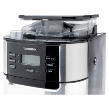 Tornado Filterkaffeemaschine TCM1025A-GS Edelstahl und Schwarz Tornado Filterkaffeemaschine TCM1025A-GS Edelstahl und Schwarz