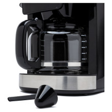 Tornado Filterkaffeemaschine TCM1025A-GS Edelstahl und Schwarz Tornado Filterkaffeemaschine TCM1025A-GS Edelstahl und Schwarz