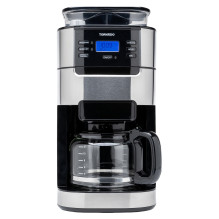 Tornado Filterkaffeemaschine TCM1025A-GS Edelstahl und Schwarz Tornado Filterkaffeemaschine TCM1025A-GS Edelstahl und Schwarz