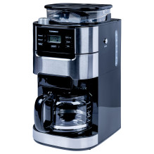 Tornado Filterkaffeemaschine TCM1025A-GS Edelstahl und Schwarz Tornado Filterkaffeemaschine TCM1025A-GS Edelstahl und Schwarz