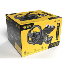 Tracer „SimRacer“ vadovas Gearbox 6in1 Juodas vairas + pedalai + pavarų perjungimo svirtis Analoginis Nintendo „Switch“, Tracer „SimRacer“ vadovas Gearbox 6in1 Juodas vairas + pedalai + pavarų perjungimo svirtis Analoginis Nintendo „Switch“,