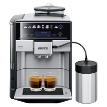 Siemens TE657F03DE EQ.6 plus extraKlasse Edelstahl Kaffeevollautoomat Siemens TE657F03DE EQ.6 plus extraKlasse Edelstahl Kaffeevollautoomat