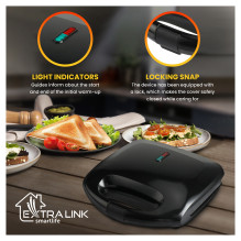 Extralink Smart Life Sandwich Maker SJ-22, 750W