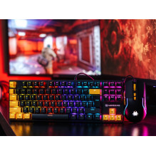 Tracer HORNET 87 keyboard Mouse included Gaming USB QWERTY English Black, Yellow Tracer HORNET 87 keyboard Mouse included Gaming USB QWERTY English Black, Yellow