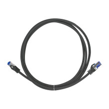 Logilink „Ultraflex“ jungiamasis kabelis, Cat.6A, S / FTP, juodas, 15 m Logilink „Ultraflex“ jungiamasis kabelis, Cat.6A, S / FTP, juodas, 15 m