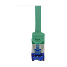 Logilink Patchkabel Ultraflex, Cat.6A, S / FTP, grun, 2 m