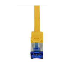 Logilink „Ultraflex“ jungiamasis kabelis, Cat.6A, S / FTP, geltonas, 1,5 m Logilink „Ultraflex“ jungiamasis kabelis, Cat.6A, S / FTP, geltonas, 1,5 m