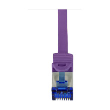 Logilink „Ultraflex“ jungiamasis kabelis, Cat.6A, S / FTP, violetinis, 5 m Logilink „Ultraflex“ jungiamasis kabelis, Cat.6A, S / FTP, violetinis, 5 m